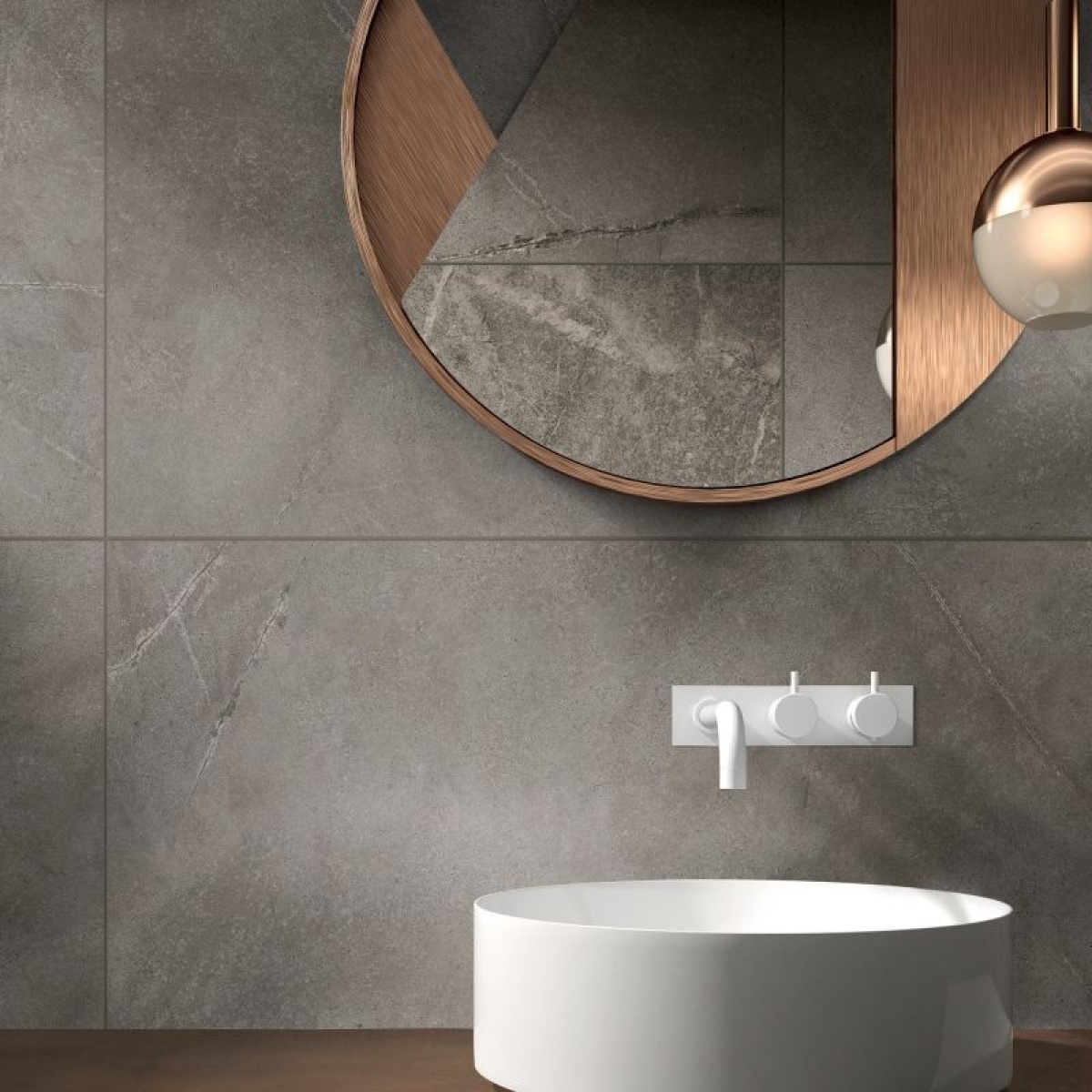 ABK ATLANTIS TAUPE 120X120 POŁYSK PŁYTKA GRESOWA - obrazek 2