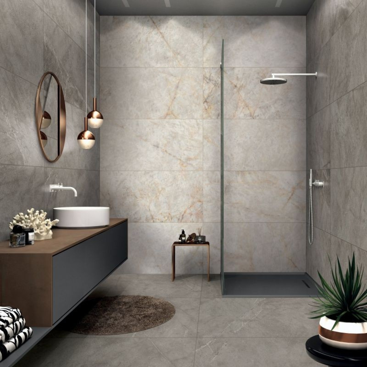 ABK ATLANTIS TAUPE 120X120 POŁYSK PŁYTKA GRESOWA - obrazek 5