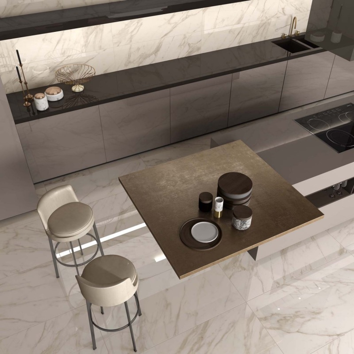 ABK SENSI CLASSIC CALACATTA SELECT LUX+ 60X120 PŁYTKA GRESOWA - obrazek 3
