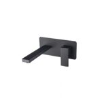 BESCO BATERIA UMYWALKOWA PODTYNKOWA MODERN/VARIUM CZARNY MAT