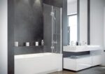 BESCO PARAWAN NAWANNOWY PRESTIGIO CHROM DWUSKRZYDŁOWY 80X150
