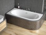 BESCO WANNA AVITA SLIM ASYMETRYCZNA PRAWA 170X75
