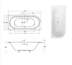 BESCO WANNA AVITA SLIM+ ASYMETRYCZNA PRAWA 170X75 - obrazek 2