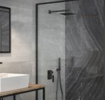 BESCO ZESTAW PRYSZNICOWY PODTYNKOWY MODERN/VARIUM I SLIM CZARNY MAT - obrazek 2