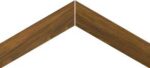 EMIL CERAMICA SLEEK WOOD MOHOGANY CHEVRON 11X54 PŁYTKA GRESOWA