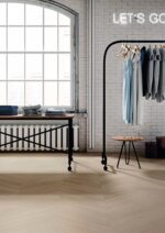 EMIL CERAMICA SLEEK WOOD WHITE CHEVRON 11X54 PŁYTKA GRESOWA - obrazek 2
