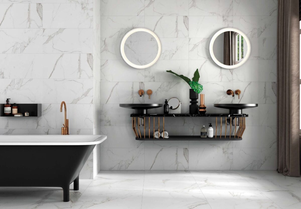 HALCON PALATINA BLANCO MATE 60X120 PŁYTKA GRESOWA - obrazek 3
