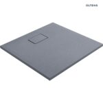 OLTENS BERGYTAN BRODZIK KWADRATOWY 80X80 CM ROCKSURFACE SZARY BETON