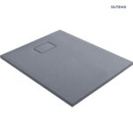 OLTENS BERGYTAN BRODZIK PROSTOKĄTNY 100X80 CM ROCKSURFACE SZARY BETON