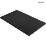 OLTENS BERGYTAN BRODZIK PROSTOKĄTNY 140x80 CM ROCKSURFACE CZARNY MAT