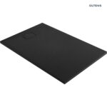 OLTENS BERGYTAN BRODZIK PROSTOKĄTNY 140x90 CM ROCKSURFACE CZARNY MAT
