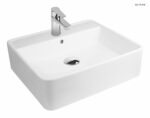 OLTENS DUVE UMYWALKA NABLATOWA PROSTOKĄTNA Z POWŁOKĄ SMARTCLEAN 46x50,5