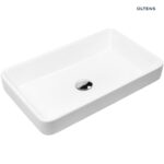 OLTENS FOSSA UMYWALKA NABLATOWA PROSTOKĄTNA Z POWŁOKĄ SMARTCLEAN 34X55CM