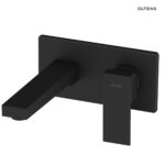 Oltens Gota bateria umywalkowa podtynkowa kompletna czarny mat 32601300 - obrazek 2