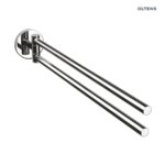 OLTENS GULFOSS WIESZAK NA RĘCZNIK 38CM DWURAMIENNY RUCHOMY CHROM