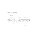 Oltens Jog bateria umywalkowa podtynkowa kompletna chrom 32103100 - obrazek 2