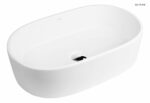 OLTENS LOM UMYWALKA NABLATOWA OWALNA Z POWŁOKĄ SMARTCLEAN 34x55CM - obrazek 2