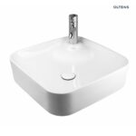OLTENS LYSAKE UMYWALKA NABLATOWA KWADRATOWA Z POWŁOKĄ SMARTCLEAN 42,5CM