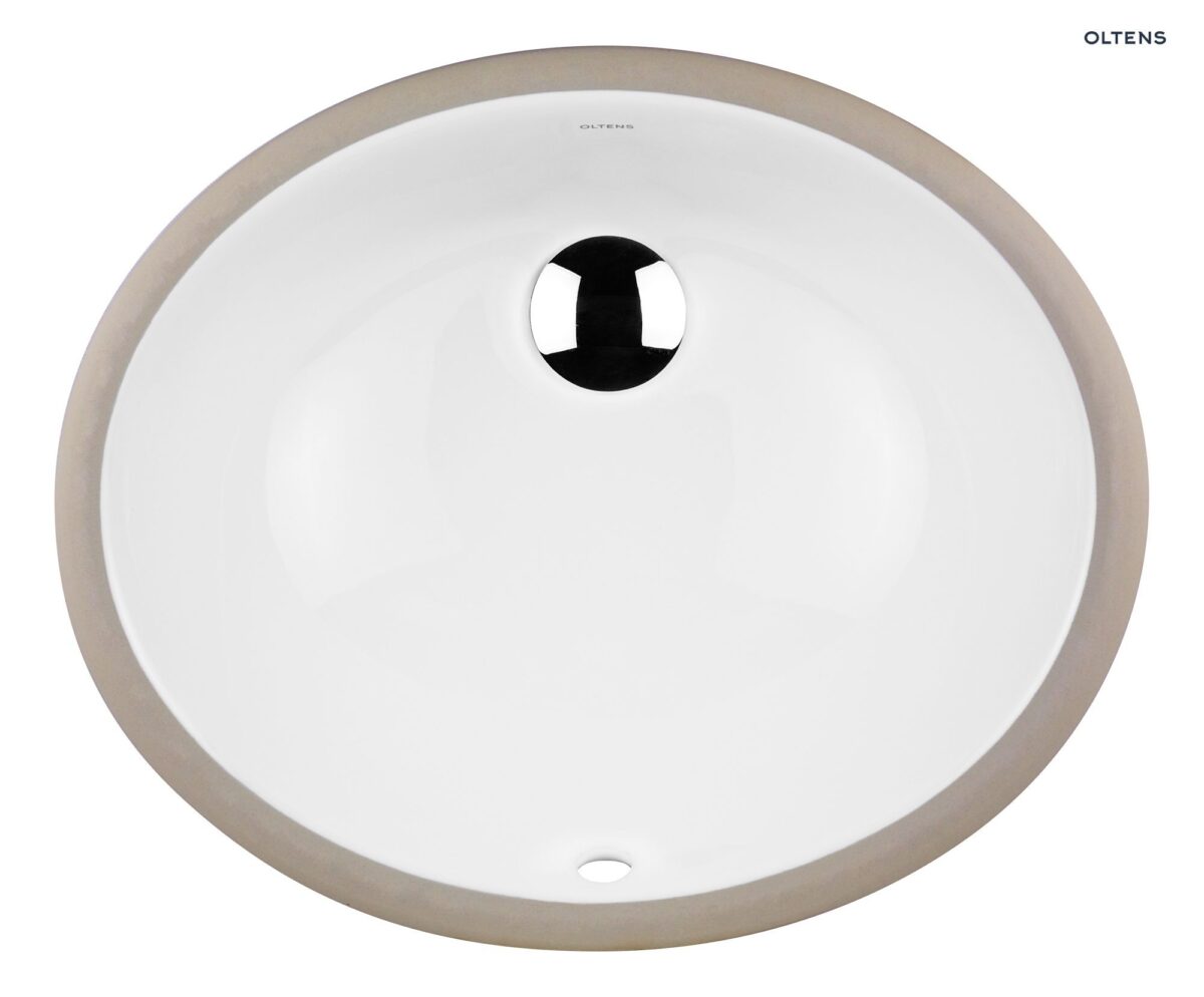 OLTENS MANA UMYWALKA PODBLATOWA OWALNA Z POWŁOKĄ SMARTCLEAN 38x46CM - obrazek 2