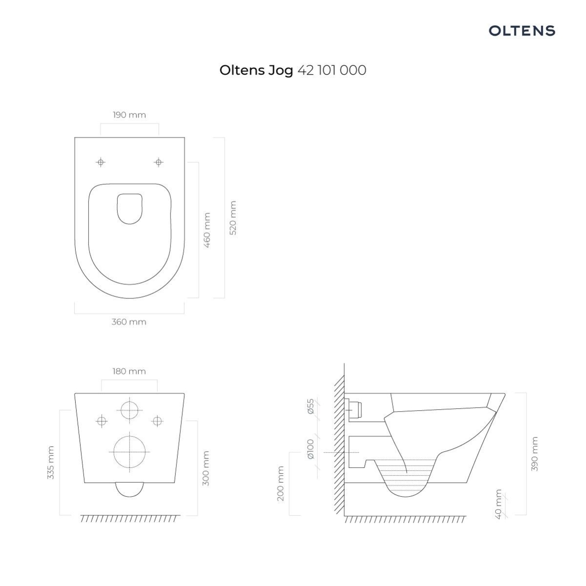 OLTENS MISKA WISZĄCA PURERIM JOG - obrazek 5