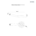 OLTENS MOTALA SELECT ZESTAW PRYSZNICOWY ALLING 60 CHROM - obrazek 3
