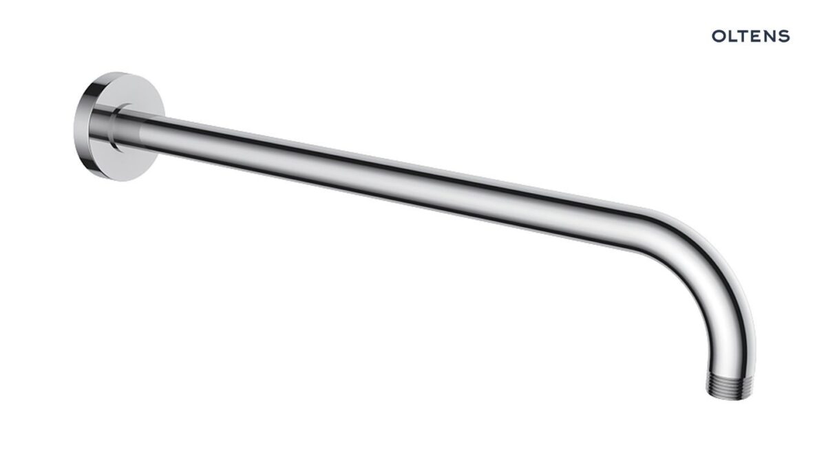 OLTENS SONDERA LAGAN DESZCZOWNICA 30CM OKRĄGŁA Z RAMIENIEM ŚCIENNYM CHROM - obrazek 4