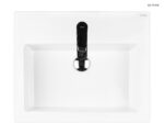OLTENS SUSA UMYWALKA WISZĄCA Z POWŁOKĄ SMARTCLEAN 41x50CM - obrazek 2