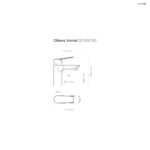 Oltens Vernal bateria umywalkowa stojąca chrom 32305100 - obrazek 2