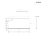 OLTENS VERNAL BLAT 100 CM NASZAFKOWY DĄB - obrazek 2