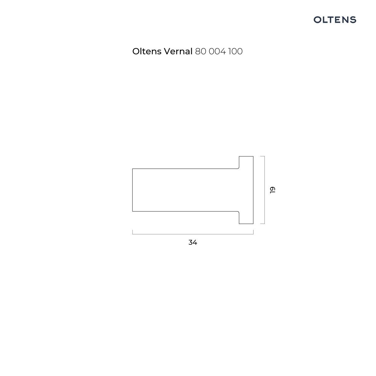 OLTENS VERNAL HACZYK NA RĘCZNIK CHROM - obrazek 2