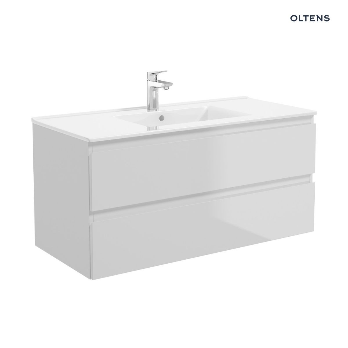 OLTENS VERNAL SZAFKA PODUMYWALKOWA WISZĄCA SZARY MAT 100CM - obrazek 2