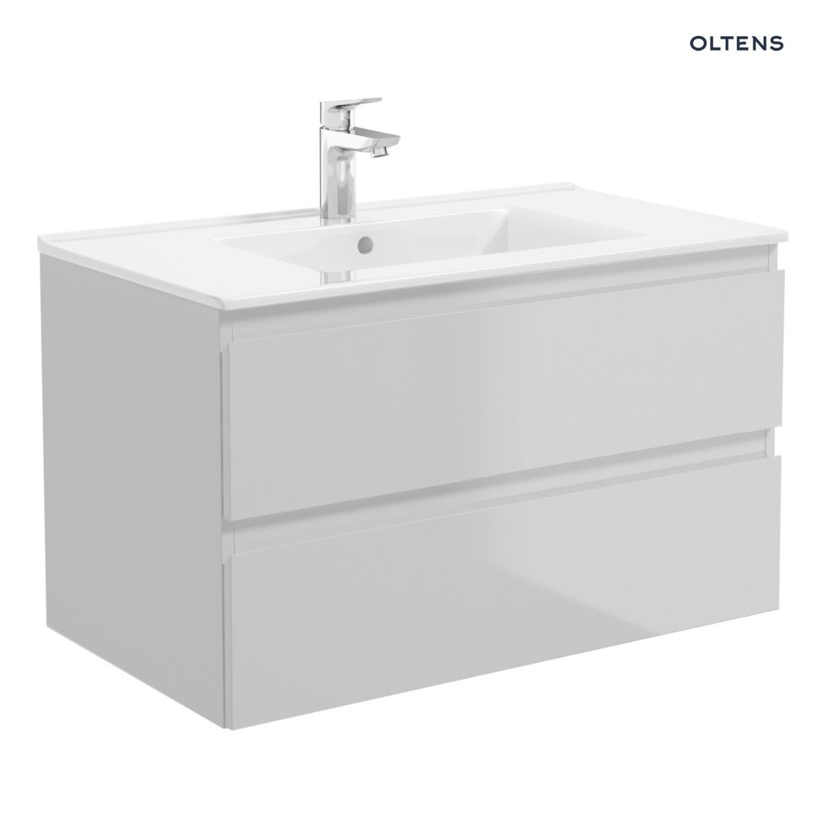 OLTENS VERNAL SZAFKA PODUMYWALKOWA WISZĄCA SZARY MAT 60CM - obrazek 2