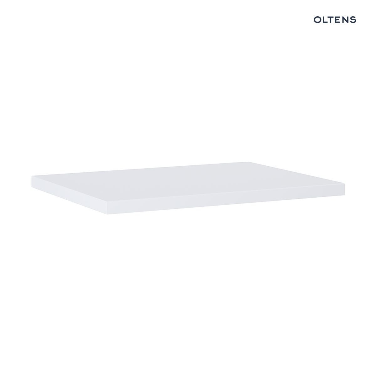 OLTENS VERNAL SZAFKA PODUMYWALKOWA WISZĄCA Z BLATEM BIAŁY POŁYSK 80CM - obrazek 4