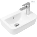 OLTENS VERNAL UMYWALKA WISZĄCA PRAWA Z POWŁOKĄ SMARTCLEAN 24,5x37CM