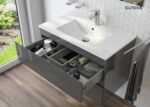 OLTENS VERNAL UMYWALKA Z SZAFKĄ 60CM GRAFIT - obrazek 3
