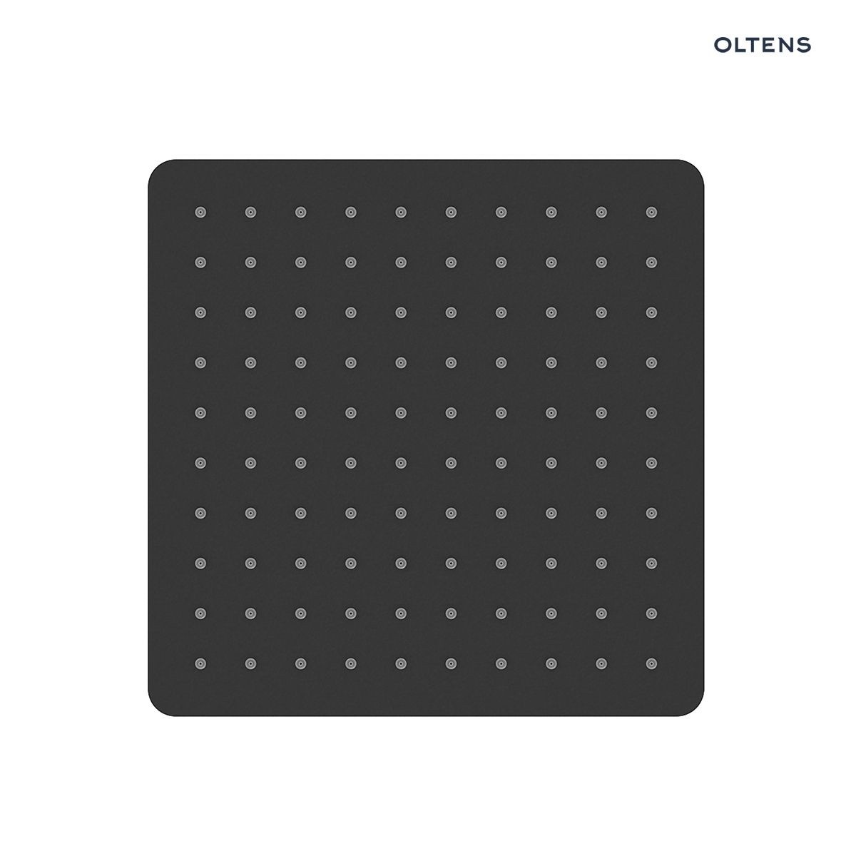 OLTENS VINDEL (S) DESZCZOWNICA KWADRATOWA CZARNY MAT 30CM - obrazek 2