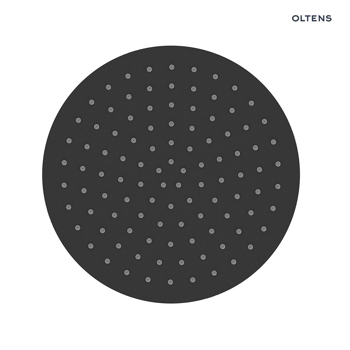 OLTENS VINDEL DESZCZOWNICA OKRĄGŁA CZARNY MAT 30CM - obrazek 2