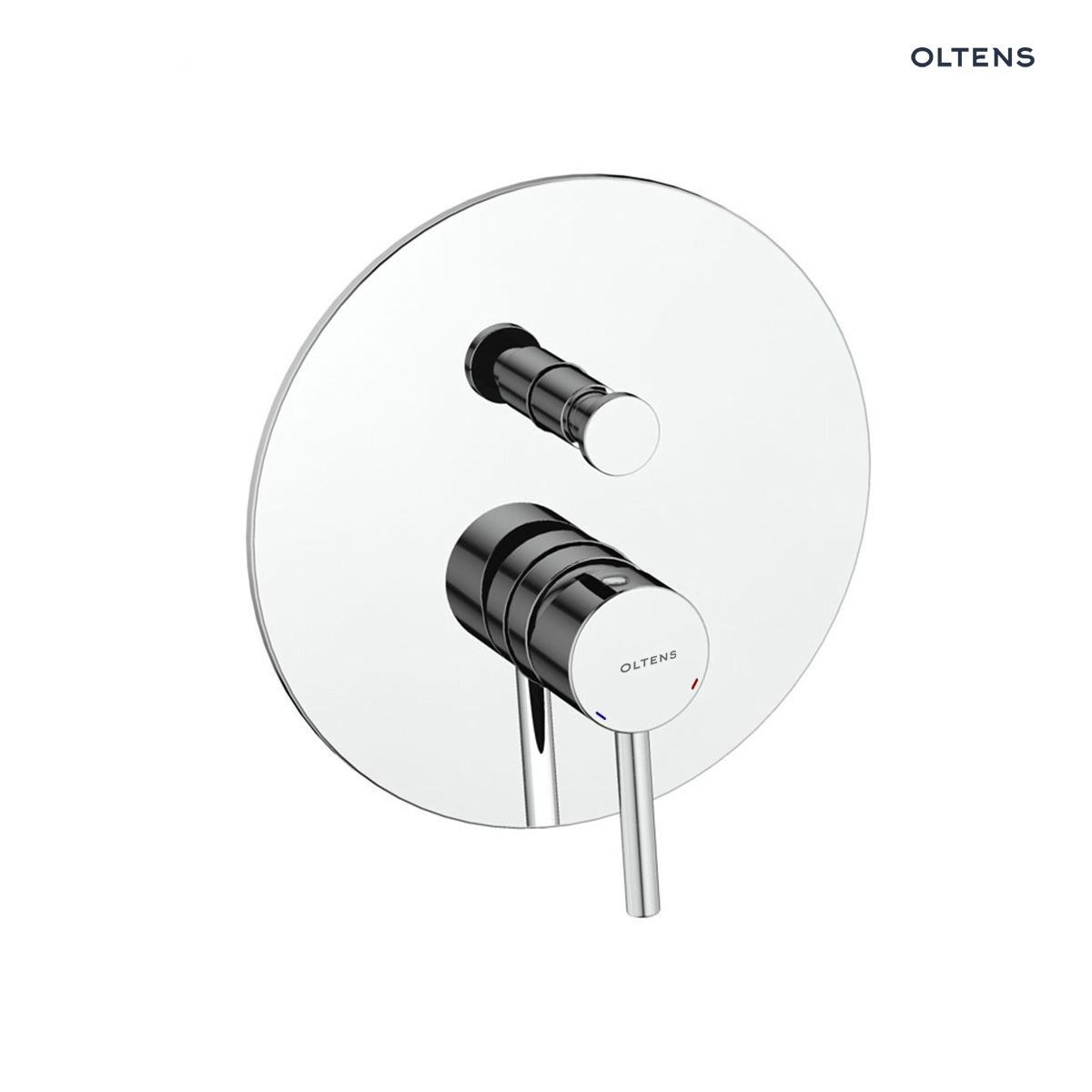 ZESTAW OLTENS MOLLE BATERIA PODTYNKOWA Z DESZCZOWNICĄ 30 CM SONDERA I KOMPLETEM PRYSZNICOWYM UME CHROM - obrazek 4