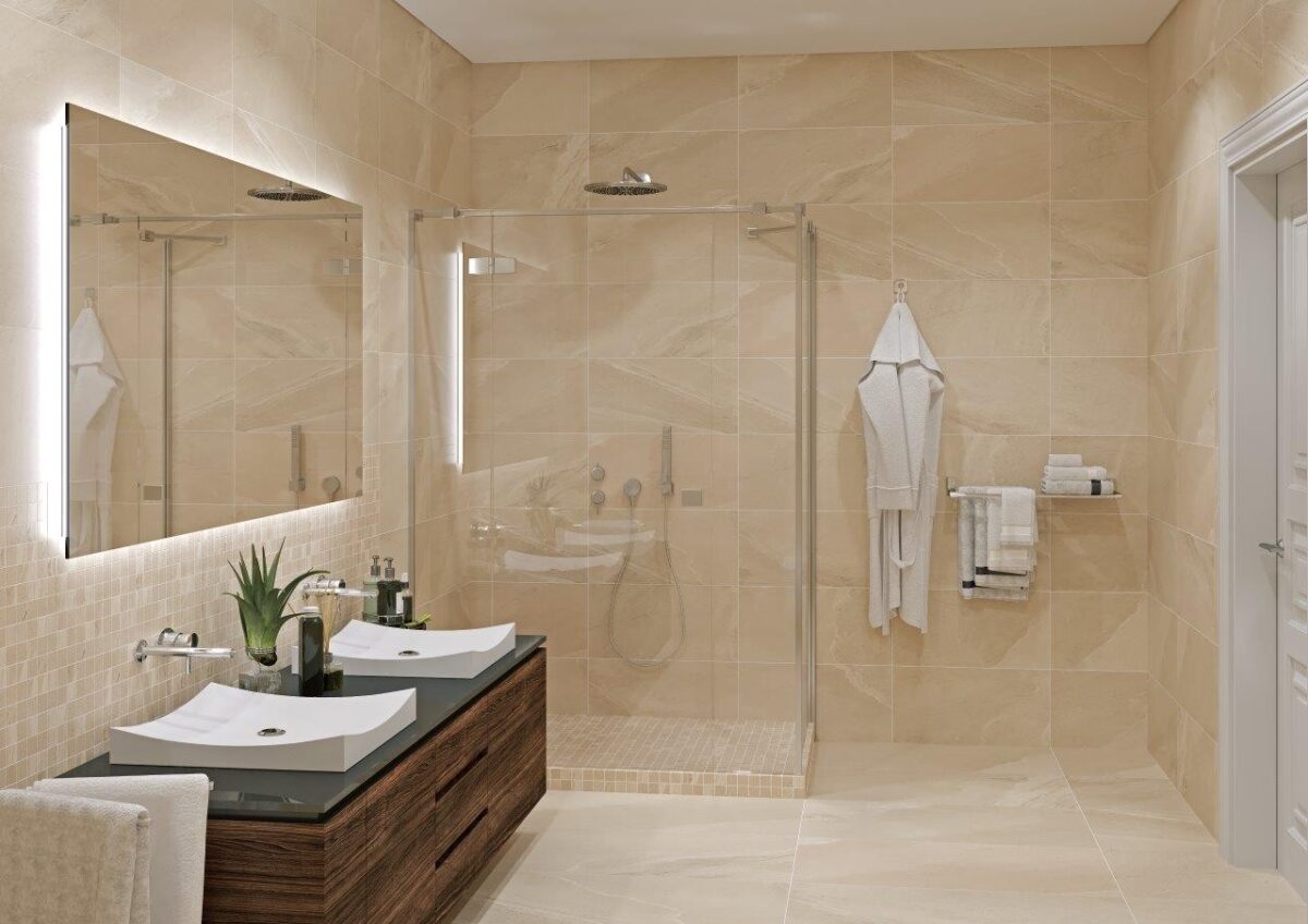 ZEUS CALCARE BEIGE 45X90 PŁYTKA GRESOWA - obrazek 3