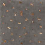 FIORANESE SFRIDO CEMENTO4 NERO DECO SFRIDO 90X90 PŁYTKA GRESOWA