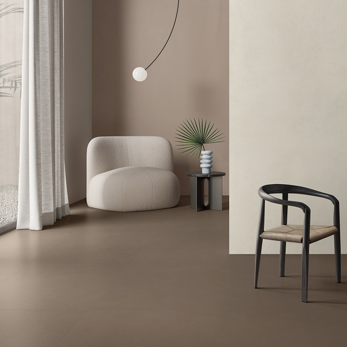 ITALGRANITI NUANCES MARRONE 120X120 MAT - obrazek 2