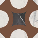 FIORANESE MARMOREA INTENSA DECO DUSTY MAUVE 20X20 MAT