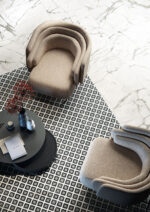 FIORANESE MARMOREA INTENSA DECO VAGUE GREY 20X20 MAT - obrazek 2