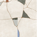 FIORANESE KINTSUGI JAPAN HIBI MOONLIGHT 60,4X60,4 MAT PŁYTKA GRESOWA
