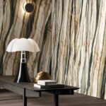 ABK SENSI 900 OYSTER GOLD 120X280 POŁYSK PŁYTKA GRESOWA WIELKOFORMATOWA 6MM - obrazek 2