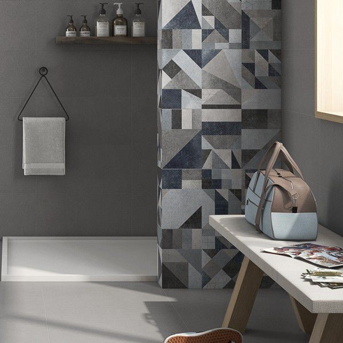 ARGENTA CORE DECOR COLD 60X60 MAT PŁYTKA GRESOWA - obrazek 2
