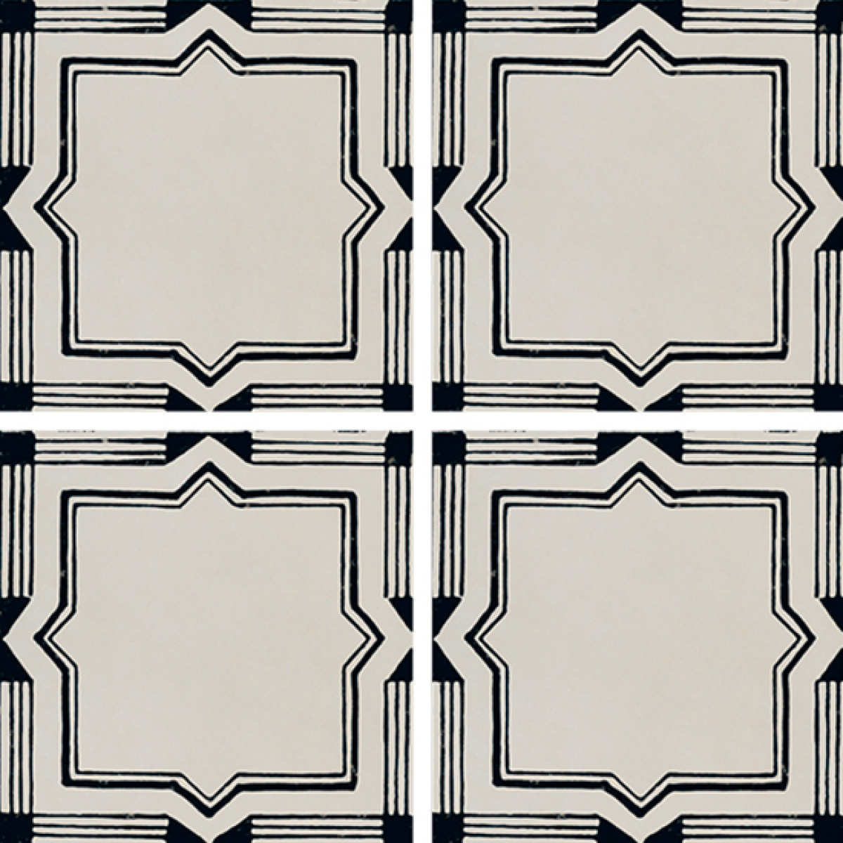 FIORANESE RIGGIOLE BIANCHI SINGOLI 20x20 DECO_2 MAT PŁYTKA GRESOWA - obrazek 2