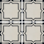 FIORANESE RIGGIOLE BIANCHI SINGOLI 20x20 DECO_2 MAT PŁYTKA GRESOWA - obrazek 2
