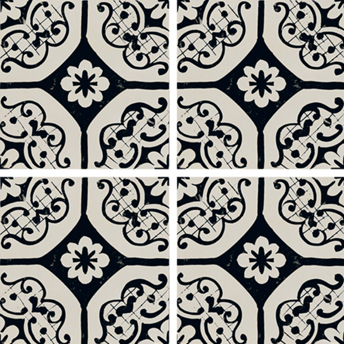 FIORANESE RIGGIOLE BIANCHI SINGOLI 20x20 DECO_3 MAT PŁYTKA GRESOWA - obrazek 2