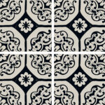 FIORANESE RIGGIOLE BIANCHI SINGOLI 20x20 DECO_3 MAT PŁYTKA GRESOWA - obrazek 2